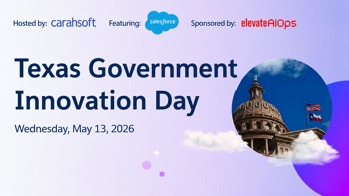 elevateAIOps, an Airo Digital Labs company, sponsored Texas Government Innovation Day in Austin.